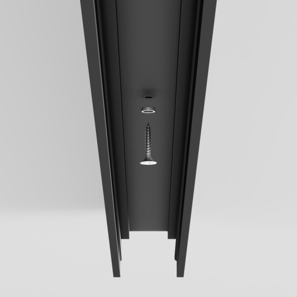 Профиль для шинопроводов Maytoni Уличная трековая система освещения Elasity IP black O-TR001-P-B3M