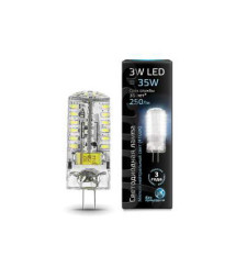 Светодиодная лампа Gauss капсульная 107707203 3W 220V 230lm G4 белый (дневной)