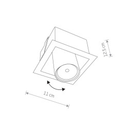 Встраиваемый точечный светильник Nowodvorski EYE MOD 8936