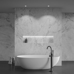 Точечный влагозащищенный светильник Maytoni Technical ZOOM DL034-01-06W4K-B