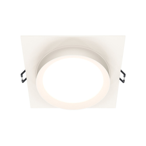 Встраиваемый точечный светильник Maytoni Technical Hoop DL086-GX53-SQ-W