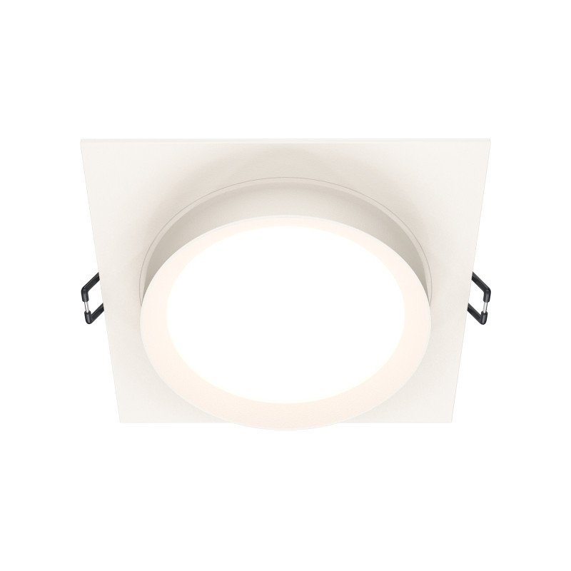 Встраиваемый точечный светильник Maytoni Technical Hoop DL086-GX53-SQ-W