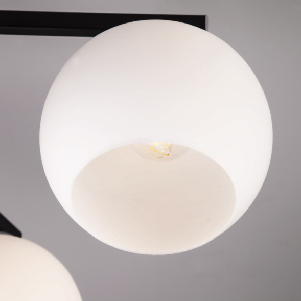 Люстра на штанге Eurosvet Blasco 30145/6 хром/венге