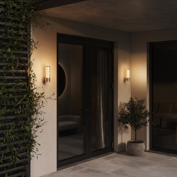 Уличный настенный светильник Maytoni O593WL-L8BR3K Lit