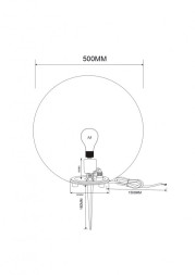 Садово-парковый светильник Maytoni Erda O594FL-01W1