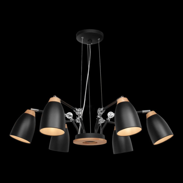 Подвесная люстра LOFT IT Watchman LOFT4402/6BL