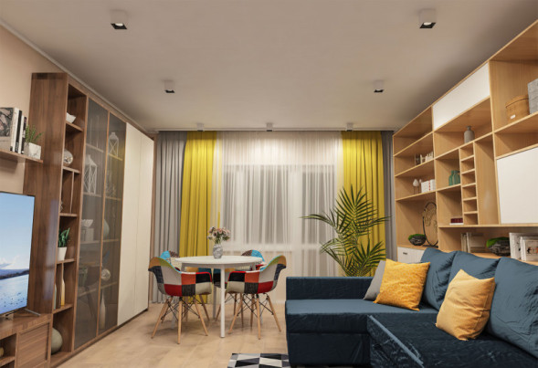 Накладной точечный светильник Denkirs Rodvig DK3080-WB+WH