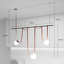 Трек-система Denkirs Belty SET DK55SET07-01-BR