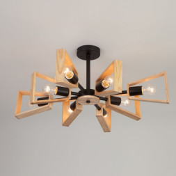 Люстра на штанге Eurosvet Klark 70056/8 черный