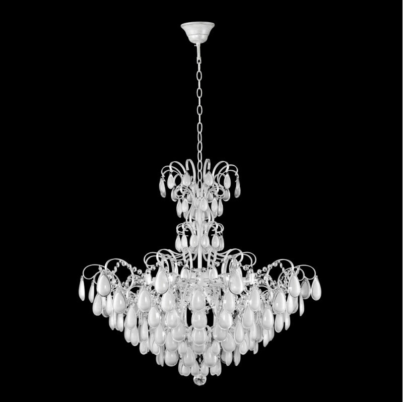 Каскадная люстра Crystal Lux Sevilia SEVILIA SP9 SILVER