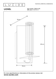 Бра LUCIDE LIONEL 73206/01/30