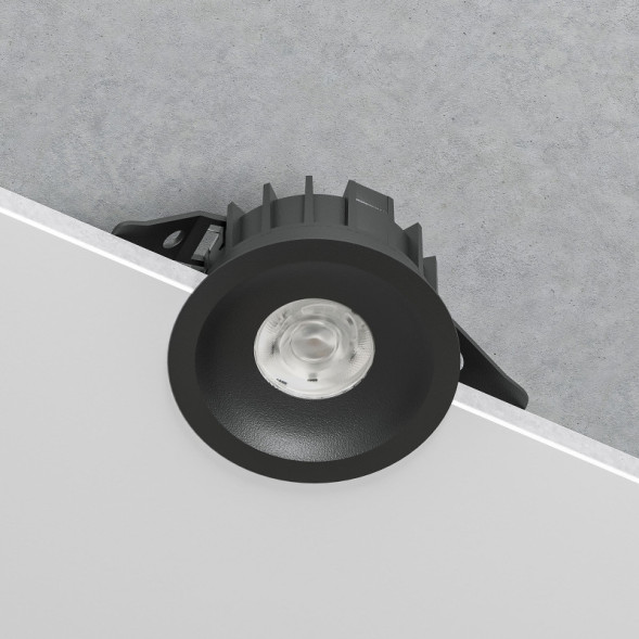 Встраиваемый светильник Elektrostandard 25067/LED 10W 4000K черный Combi