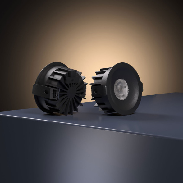 Встраиваемый светильник Elektrostandard 25067/LED 10W 4000K черный Combi