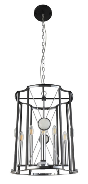 Подвесная люстра Crystal Lux TANDEM TANDEM SP8 D490 CHROME