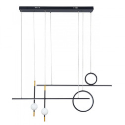 Подвесная люстра ARTE Lamp POLARIS A2610SP-85BK