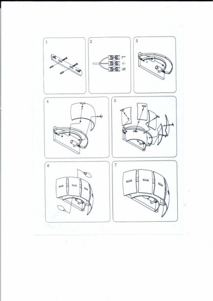 Бра Lightstar Lamella 801616