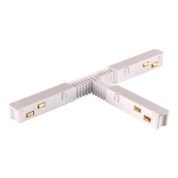 Коннектор для шинопровода Novotech Flum Track White 135175