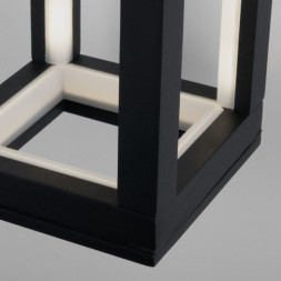 Уличный настенный светильник Elektrostandard 1527 TECHNO LED чёрный