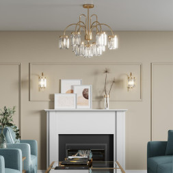 Люстра на штанге Odeon Light VASSA 4987/9C