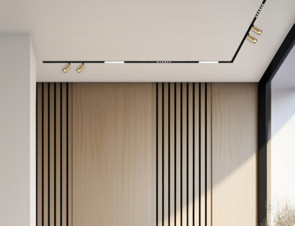 Трековый светильник ITALLINE ATOM IT012-5026 gold 3000K