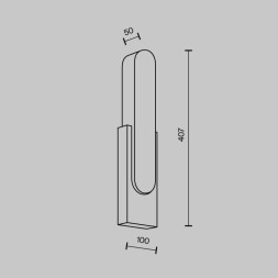 Бра MODELUX MS.104.400 AB