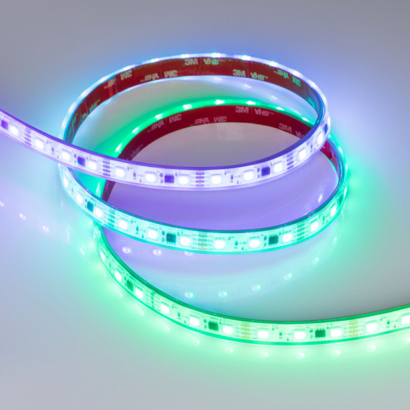 Лента Arlight RS-S120-8mm 3014 039599 60W 12V RGB IP67