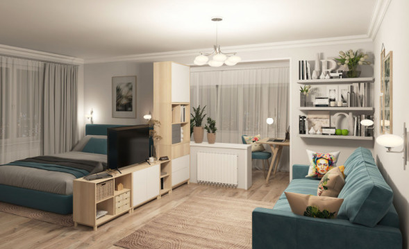 Настольная лампа Maytoni Erich MOD221-TL-01-N