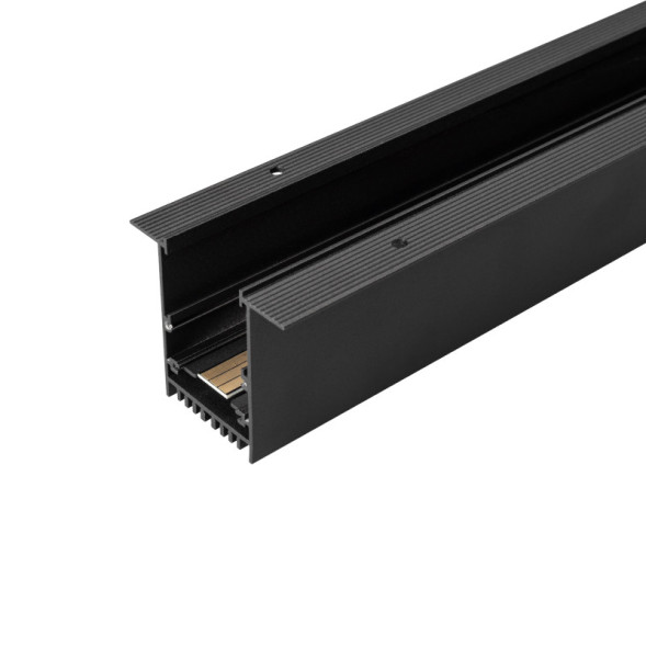 Магнитный встраиваемый шинопровод Arlight MAG-TRACK-4560-F black 028067(1)