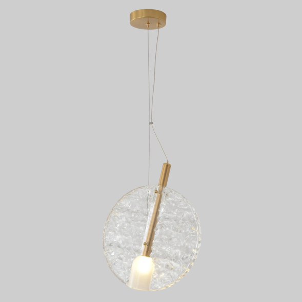 Подвесной светильник Crystal Lux Frozen FROZEN SP1 BRASS