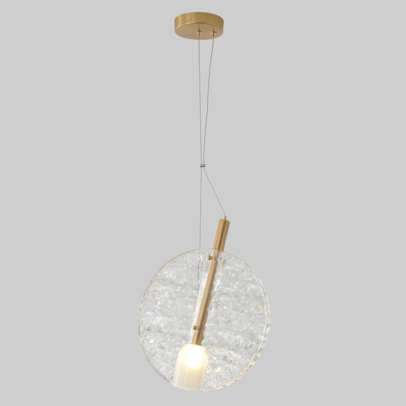 Подвесной светильник Crystal Lux Frozen FROZEN SP1 BRASS