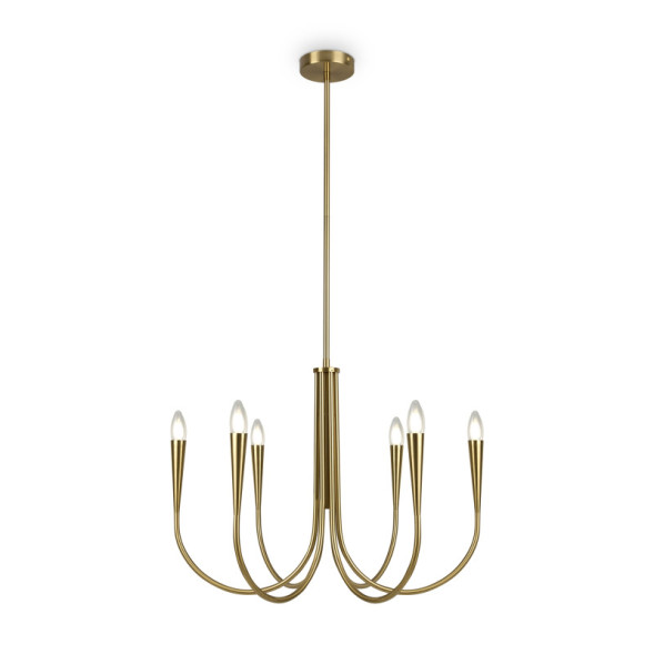 Люстра на штанге Freya Branches FR5253PL-06BS