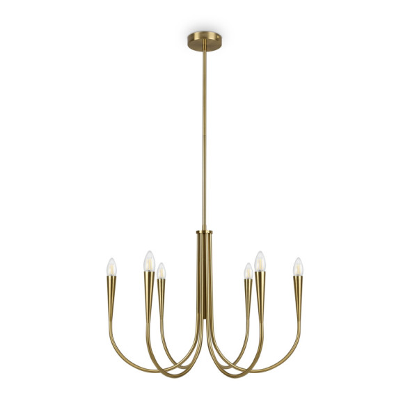 Люстра на штанге Freya Branches FR5253PL-06BS