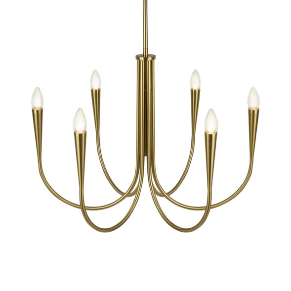 Люстра на штанге Freya Branches FR5253PL-06BS