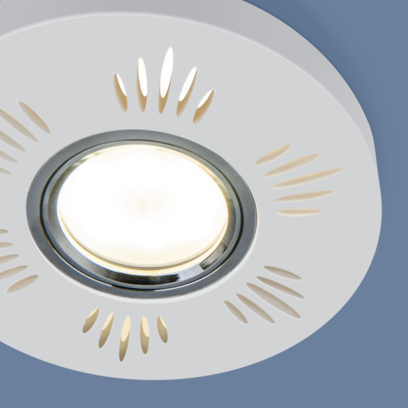 Встраиваемый точечный светильник Elektrostandard 2242 MR16 WH белый
