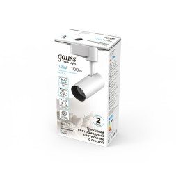 Светодиодный трековый светильник Gauss Gauss track white TR079
