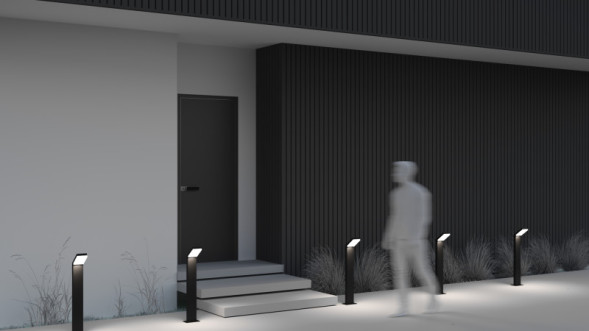 Садово-парковый светильник Maytoni Paso O595FL-L12B3K