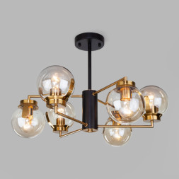 Люстра на штанге Eurosvet CREEK 70118/6 черный