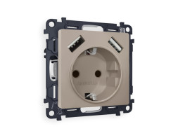 Розетка Ambrella Volt MA369010 ALFA QUANT