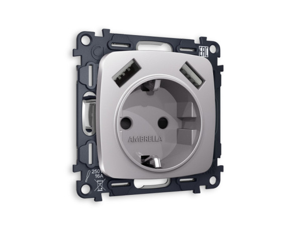 Розетка Ambrella Volt MO509010 OMEGA QUANT