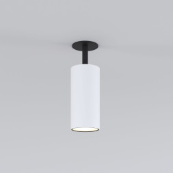 Встраиваемый точечный светильник Elektrostandard Diffe белый/черный 15W 4200K (25066/LED)