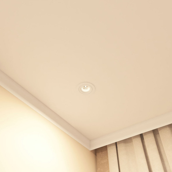 Встраиваемый точечный светильник Denkirs Roto DK2120-WH