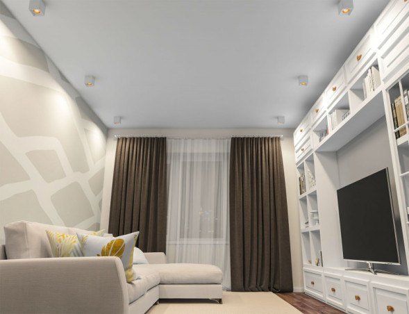 Накладной точечный светильник Denkirs Rodvig DK3080-WBR