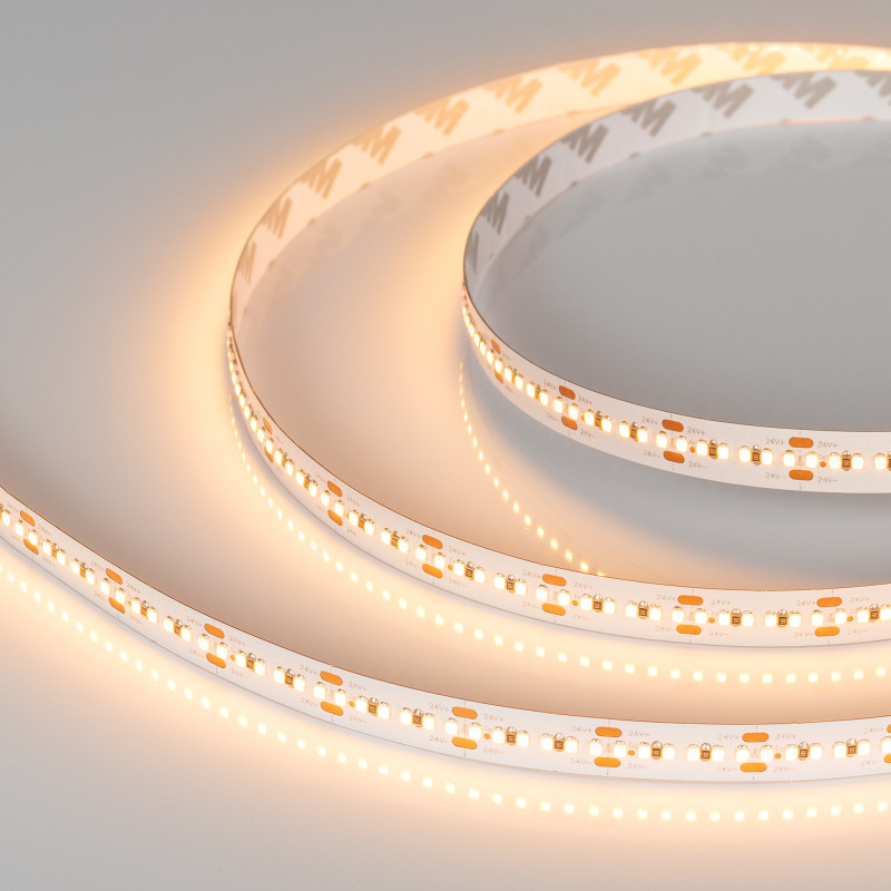 Лента Arlight MICROLED-M300-10mm 2216 023591(2) 108W 24V 1660lm белый (теплый) IP20