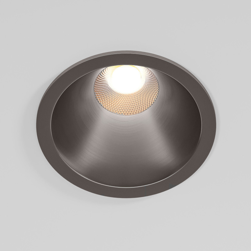Встраиваемый светильник Elektrostandard 25071/LED 15W титан Forte