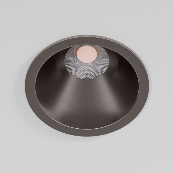 Встраиваемый светильник Elektrostandard 25071/LED 15W титан Forte