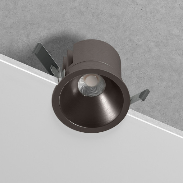 Встраиваемый светильник Elektrostandard 25071/LED 15W титан Forte