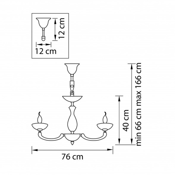 Подвесная люстра Lightstar Barcato 697082