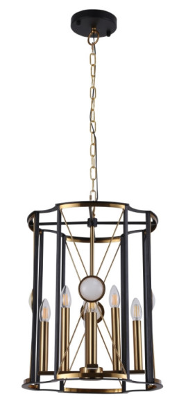 Подвесная люстра Crystal Lux TANDEM TANDEM SP8 D490 GOLD