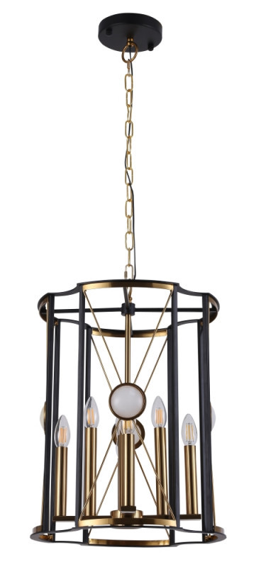Подвесная люстра Crystal Lux TANDEM TANDEM SP8 D490 GOLD
