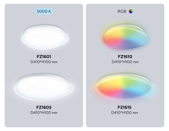 Светильник потолочный Ambrella Light ORBITAL FZ1615